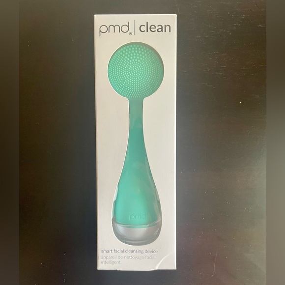 NIB PMD Clean Sonic Brush - Teal with brushed aluminum finish - Picture 3 of 7
